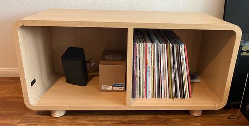 Crosley Furniture Zoe 40” Record Storage Console