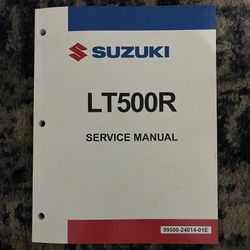 Suzuki LT500R Service Manual