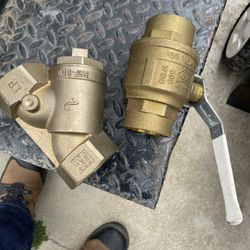 I Have 2 Peces Braz Valve 2in For $ 95.00