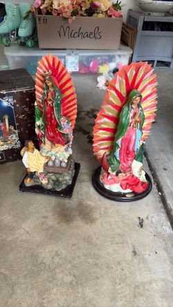 Virgin Mary statues