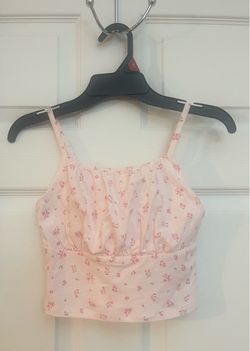 Brand new Girls light pink floral top size 8 Kids