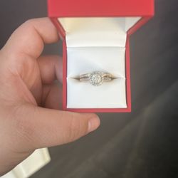 Engagement Ring With Wedding Band 