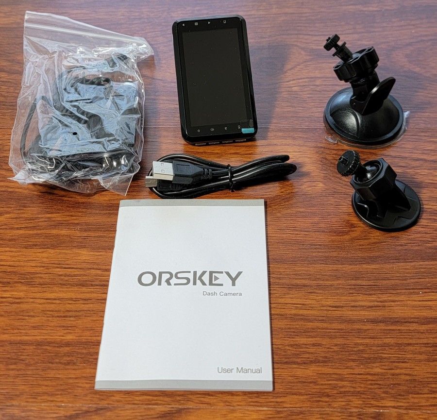 ORSKEY Dash Cam 1080P Full HD Car DVR Dashboard Camera Video Recorder in Car ...