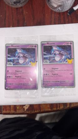 Mewtwo Ex Promo 30th Anniversary