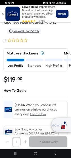 Queen mattress