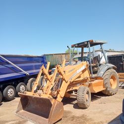 Grading Lot Tractor