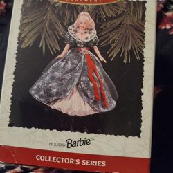 Hallmark, Holiday Barbie, Dated 1995, Keepsake Ornament, QXI5057

