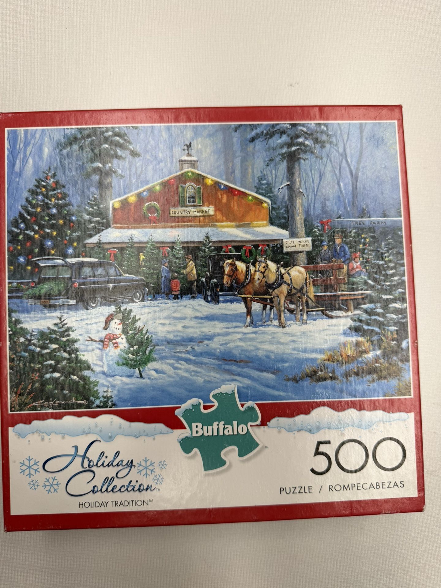 Buffalo Games Holiday Collection 500 Puzzle