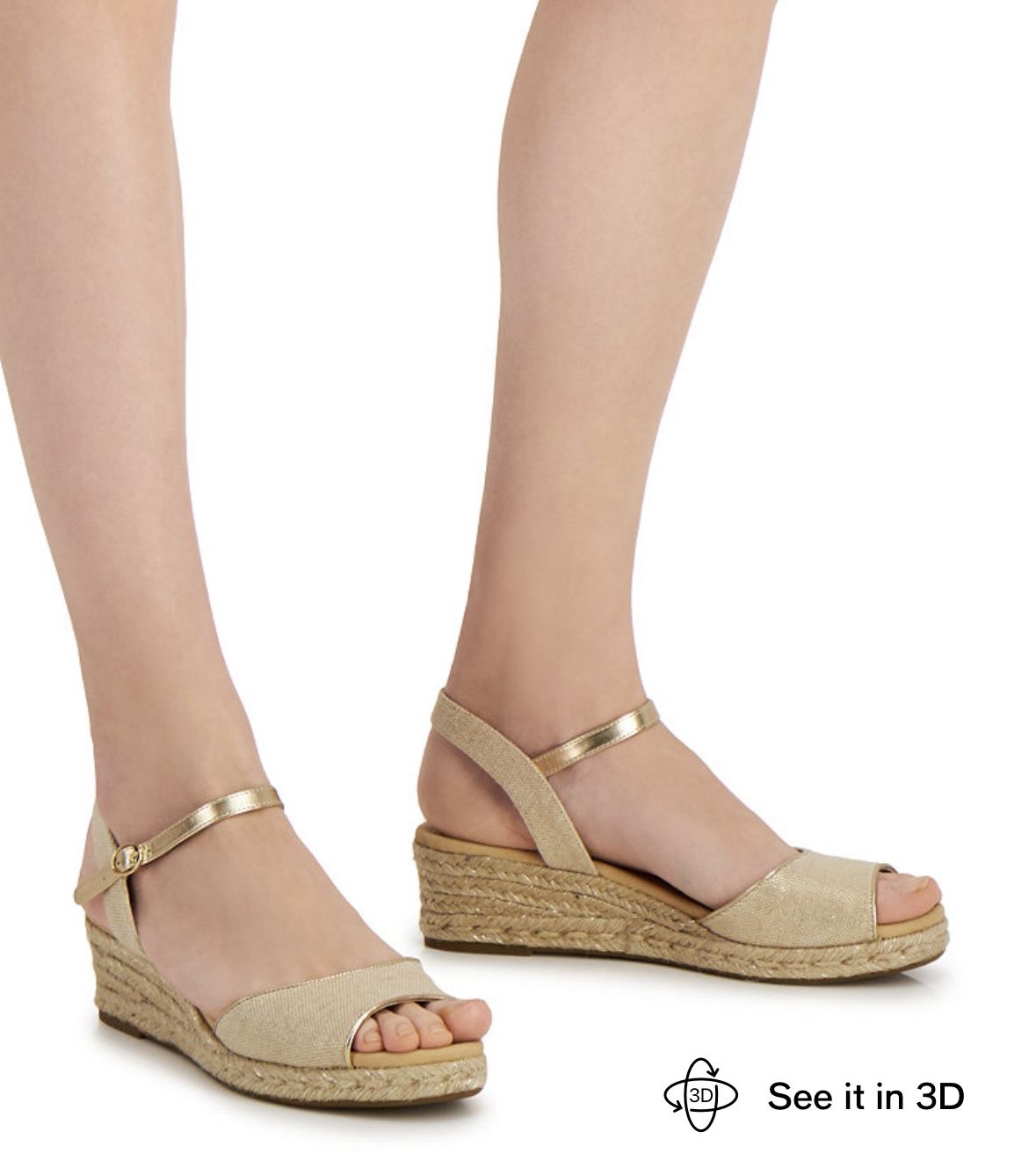 Platform wedge sandal