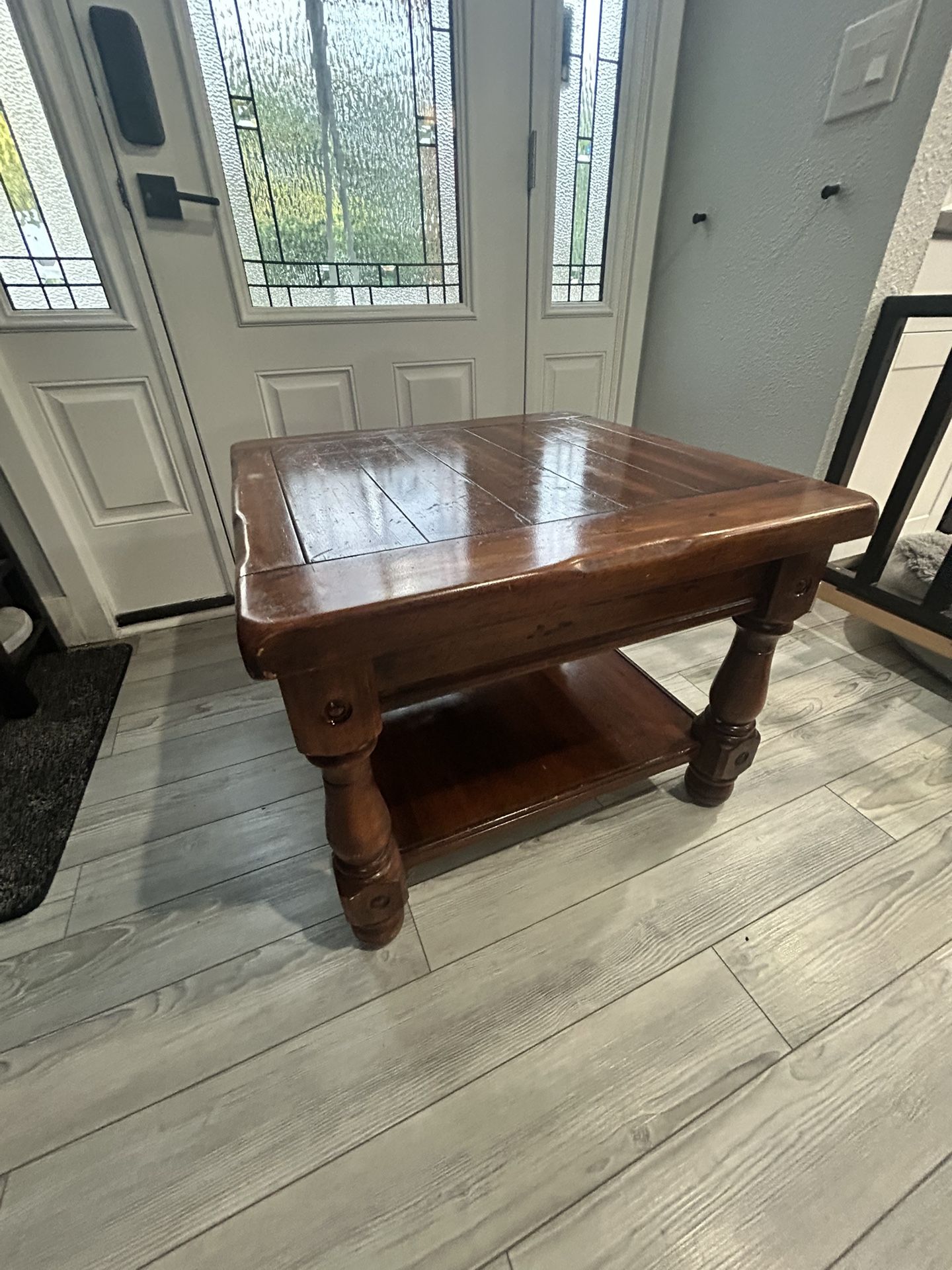 Antique Wooden Coffee Table