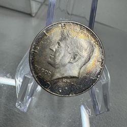 1964 Silver Kennedy Half Dollar Uncleaned