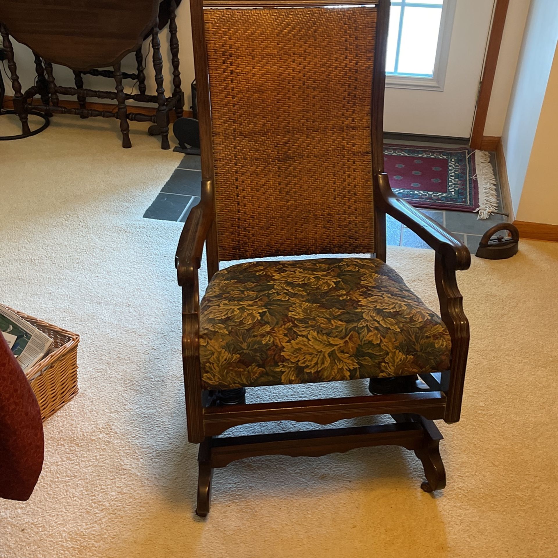 Antique Platform Rocker. Price lowered to 23.00 Still Available As Of 10/24