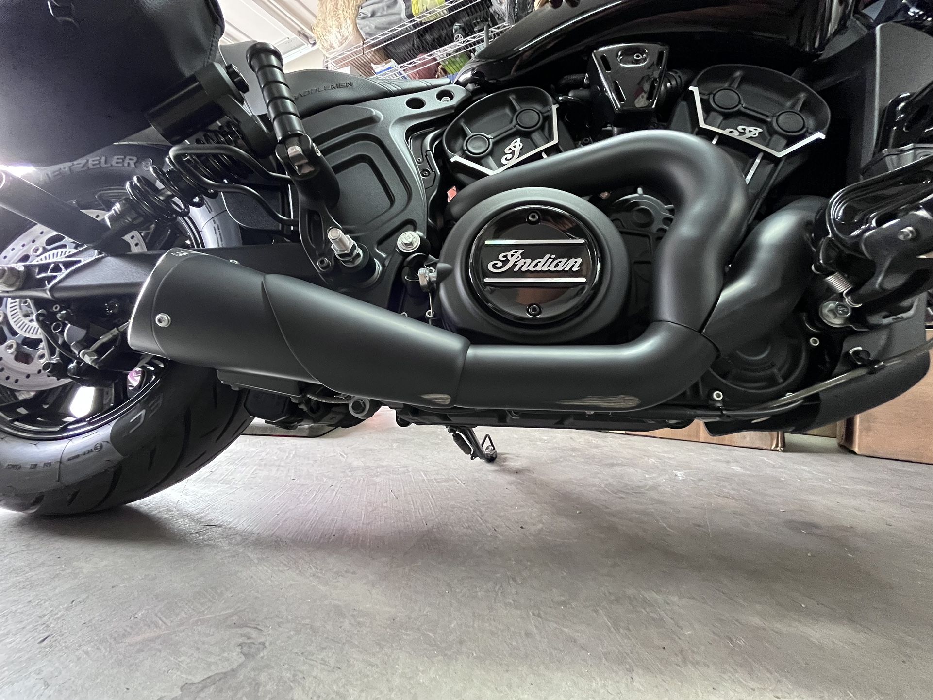 Indian Scout exhaust