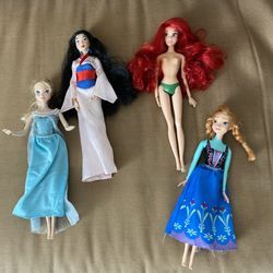Disney Princess Barbies