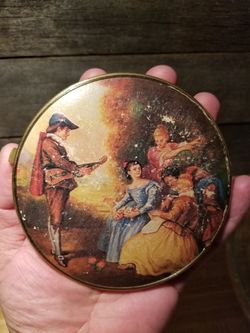 Vintage mirror purse compact Western Germany