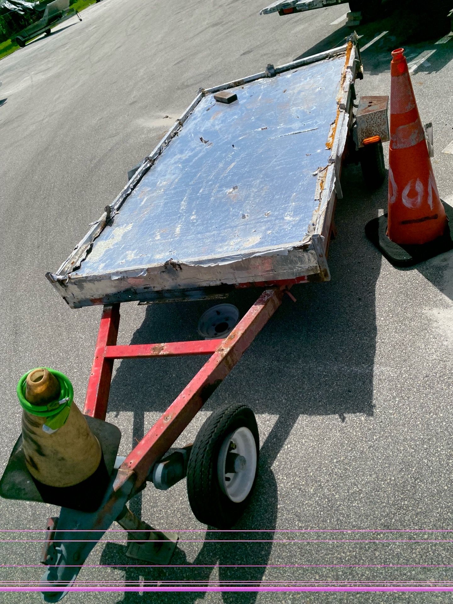 Trailer for your used ready to be used