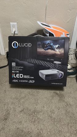 Lucid led smart projector