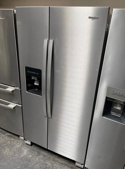 Deal: Whirlpool Stainless Side‑by‑Side w/ Ice Maker – Clean