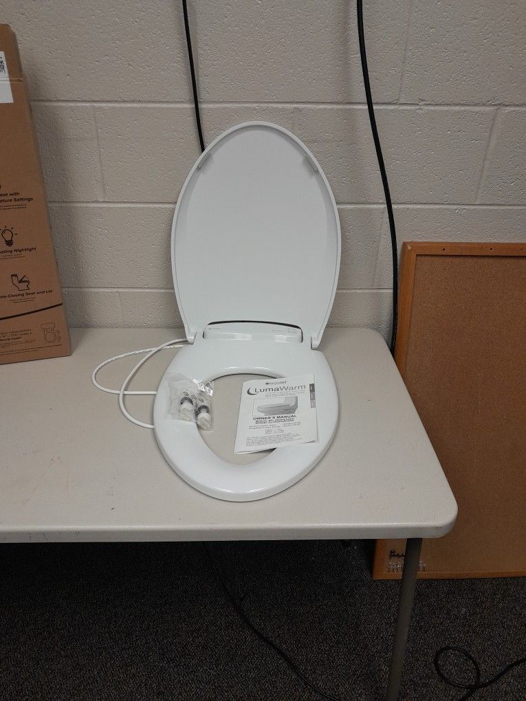 Luma Warm Heated Night Light Toilet Seat