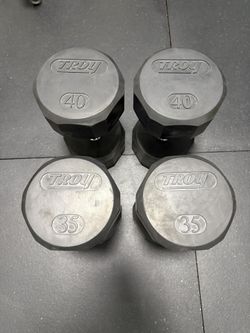 Troy 12 Sided Rubber Dumbbells 🚨 Prices And Availability In Description