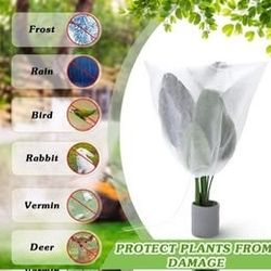 24 Pcs Plant Cover Freeze Protection 39.4 x 39.4 Inch