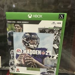Xbox One Madden 21