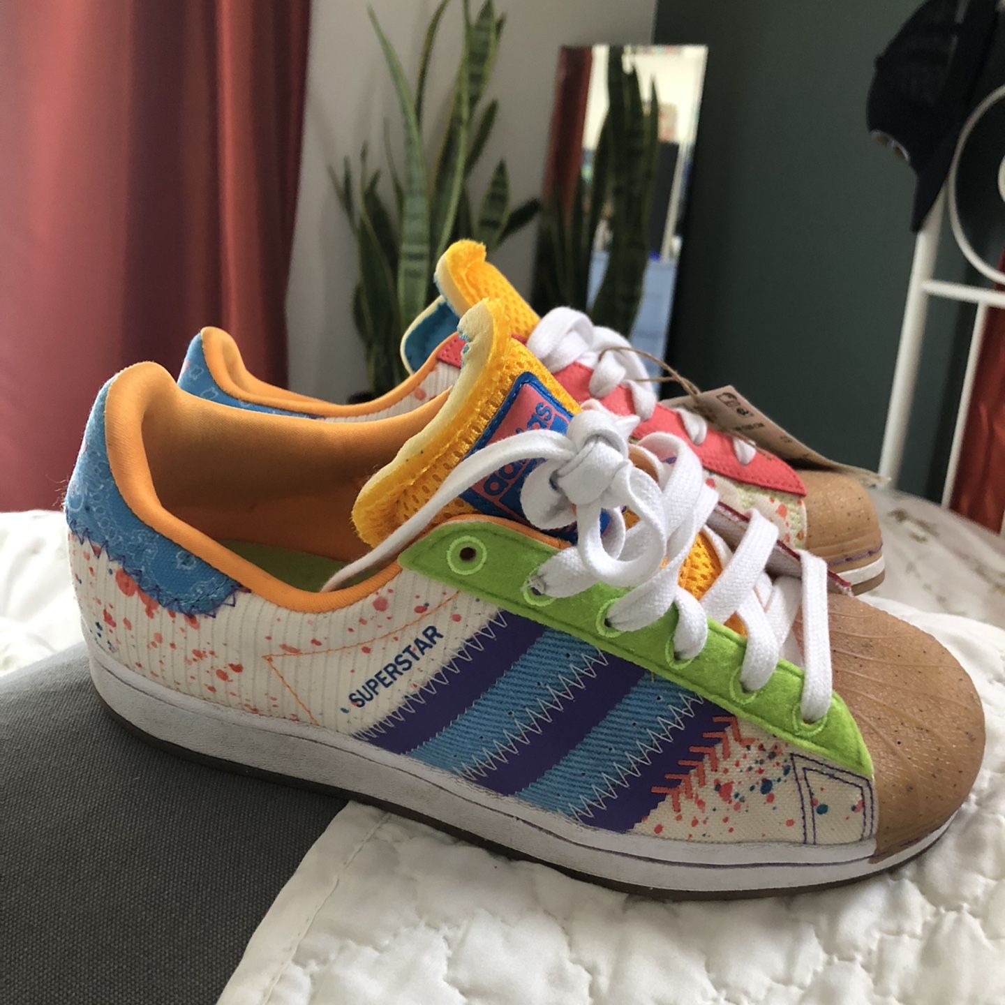 Adidas Superstar Custom Art Design Back To School for Sale in Riverside, CA  - OfferUp