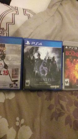 Ps4 and ps3 games