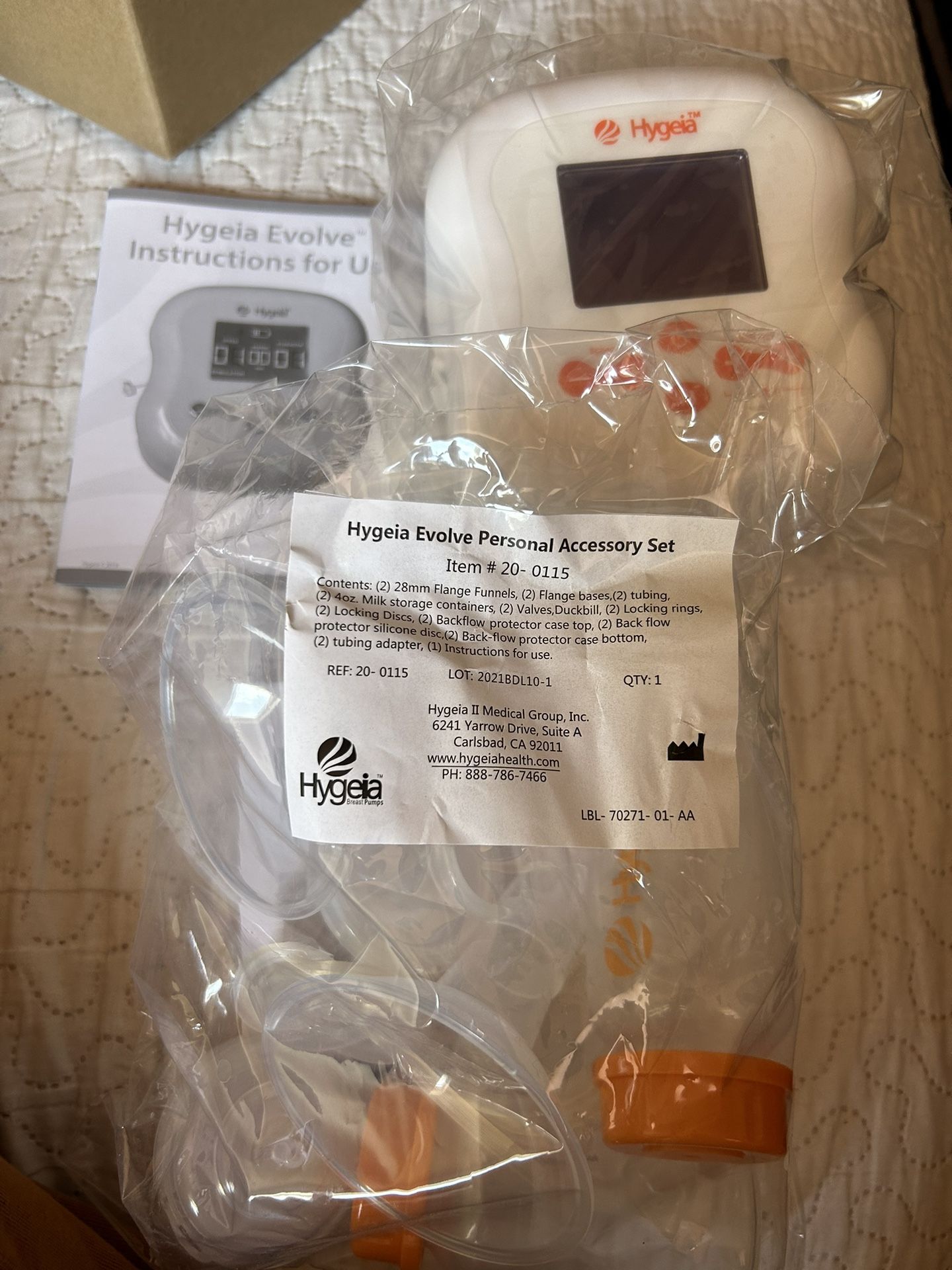 Hygeia II Breast Pump