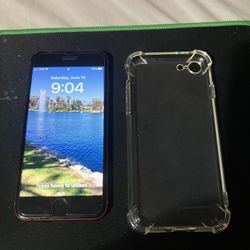 iPhone 8  With Case Protector And Screen Protector 
