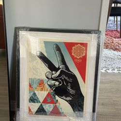 For sale: obey Framed Picture