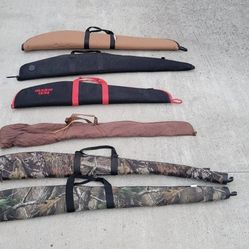 Lot of 6 Outdoorsman Soft Equipment Cases