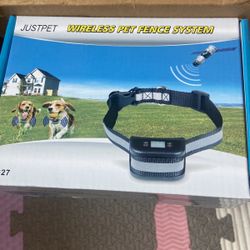 Wireless JUSTPET GPS Dog Pet Fence Containment System JG27