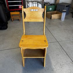 Folding Chair Ladder
