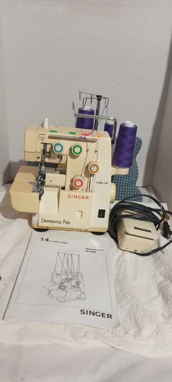 Singer 14U44B/244B Differential Feed Serger Sewing Machine