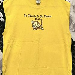 So Fresh & Clean Cartoon Monkey Shirt