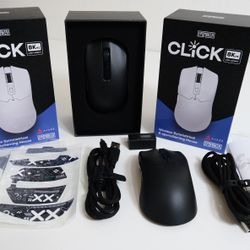 Epomaker Click Wireless Gaming Mice Bundle (See Description)