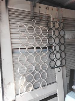 2 scarf or heel racks
