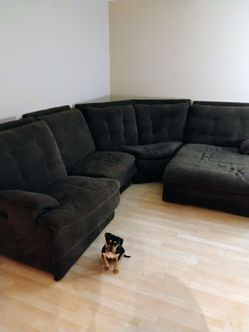 Sectional Couch w/ electric recliner