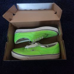 Lime Green Vans Size 9 Mens Shoes