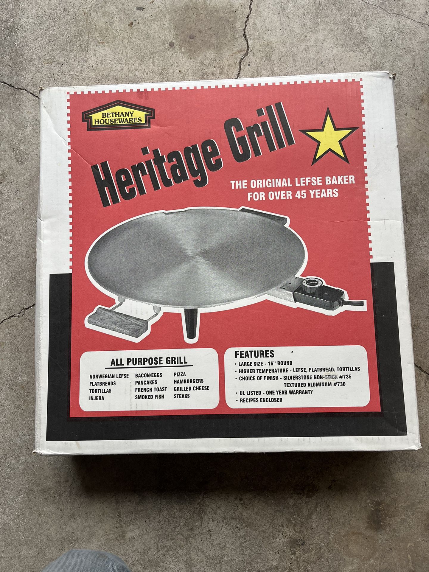 Bethany Housewares Heritage Grill for Sale in Bonney Lake, WA OfferUp