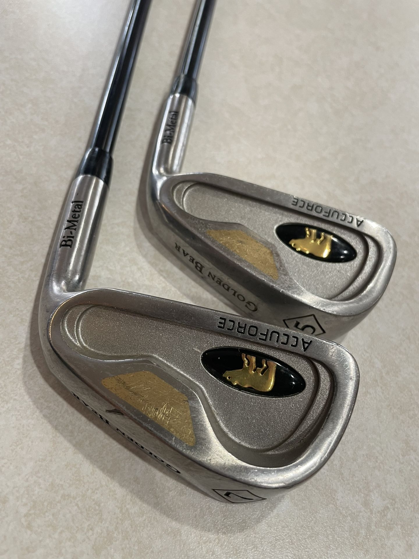 Golden Bear Bi-Metal Accuforce #5 & #7