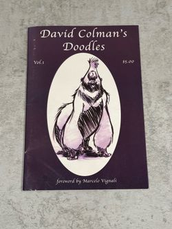 David Colman's Doodles - Incredible Graphic Art (Signed Inside Front Cover) 2005