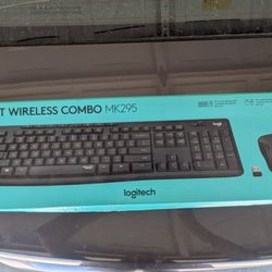New wireless keyboard and mouse combo