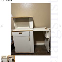 Art & Craft Cart w/ Side Table 