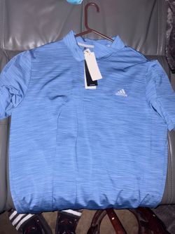 Adidas Ultimate365 Sport Collar Polo in Blue Streak