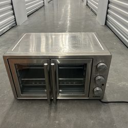 French Door Convection Toaster Oven & Broiler, Bake Broil Toast Oven, Fits 9X13’