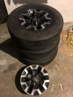 2016 Toyota Tacoma Rims And Tires