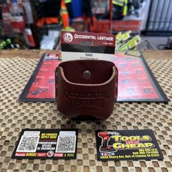 OCCIDENTAL LEATHER 5042 Clip On Tape Holster/ Medium