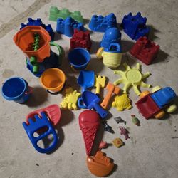Sand Toys Castle Buckets Toys Beach